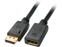MICROCONNECT  DisplayPort 20 M-F 3m jatkokaapelit