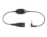 JABRA LINK MOBILE QD TO 3.5 MM CONNECT QD HEADSET TO MOBILE