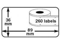 Dymo Label, 36x89, 24pcs/Box