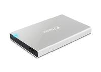 FANTEC ALU-25B31 external 2.5"" USB 3.1 storage enclosure, silver