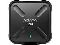 ADATA 256GB SD700 SSD USB 3.1 Gen 1, Musta, Rugged, Military Grade, kestävä armeijatason ulkoinen SSD-asema, tärinänkestävä, IP68 pölyn- ja vedenkestävä