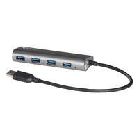 D I-TEC USB 3.0 Metal Charging HUB 4x USB Ladeport