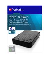 Verbatim Store n Save 4TB USB 3.0 Gen 2, 3.5"