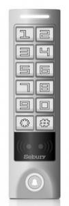 Sebury Aluminium IP65 Access Control MIFARE 13.56MHz, PIN, 500 users
