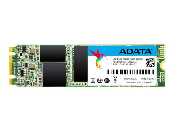 ADATA Ultimate SU800, 128GB, 3D TLC, SATA III M.2 SSD-levy