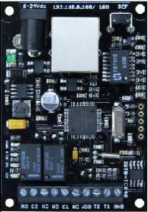 IQSocket Ethernet IP-sensor PCB Temperature / Humidity / Datalogger