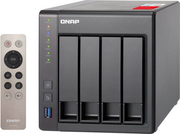 QNAP TS-451+-2G/Celeron 2.0GHz 4-Bay/Tower/SATA 6Gbps/2GB