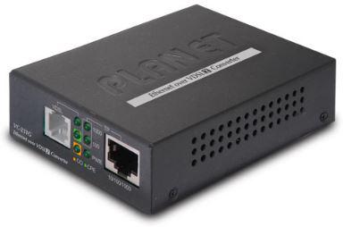 VDSL2 Converter 200/160Mbit/s 30a/G.vectoring VDSL(RJ-11)+10/100/1000BaseT