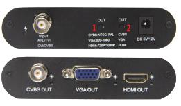 Mine AHD/TVI/CVI to HDMI/VGA/Video converter 720/1080P