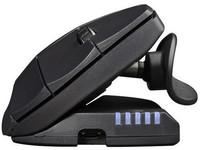 Contour Unimouse - Hiiri - ergonominen - infrapuna - 7 painiketta - langaton - 2.4 GHz - USB johdoton vastaanotin - siniharmaa