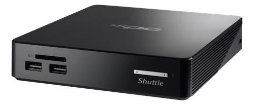 Shuttle XPC nano N02A, Rockchip RK3368 Octa Core 1.5GHz SoC, Android 5.1.1 Lollipop, HDMI 2.0, WLAN, GBLAN, Bluetooth 4.0, black