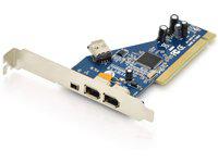 Digitus Add-On Card Firewire(400) PCI, 2x6pin. 1x4pin Int., 1x6pin Ext. IEEE139a