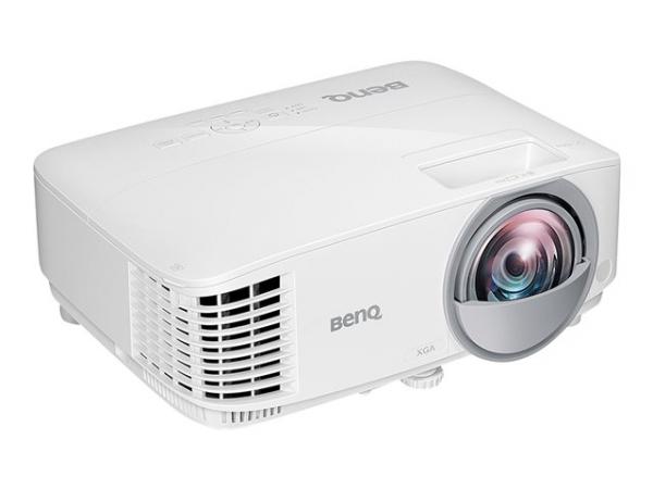 BenQ MX825ST - DLP-projektori - kannettava - 3D - 3300 ANSI lumenia - XGA (1024 x 768) - 4:3 - kiinteät short-throw -linssit - LAN