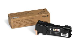 Xerox Phaser 6500 / WorkCentre 6505 Black High-Capacity Toner Cartridge Toner/Black HighCap 6500 WC 6505 3000p