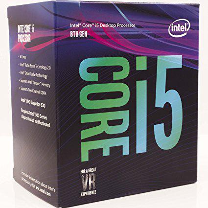 INTEL Coffee Lake Core i5-8600 3.10GHZ boxed