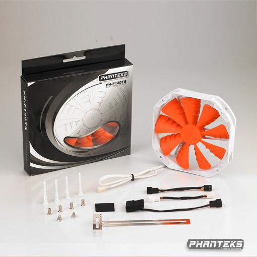 Phanteks PH-F140TS-OR Premium Case Fan - Orange