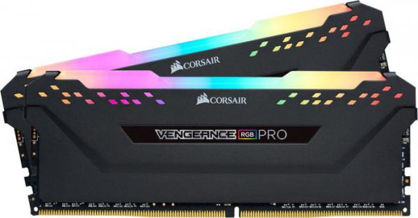 Corsair Vengeance RGB DDR4 - 3000MHz - 2 x 8GB (16GB) - CL15 - 1.35V - musta