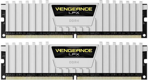 CORSAIR Vengeance LPX white DDR4, 16GB (2 x 8GB), 3000MHz, CL16, valkoinen