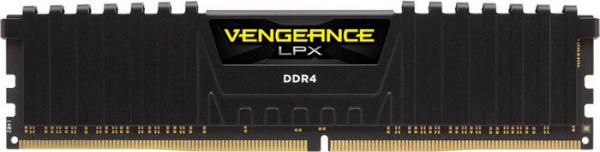 Corsair Vengeance LPX DDR4 - 3000MHz - 1 x 16GB - CL16 - 1.35V - musta