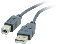 KRAMER C-USB/AB-3 USB 2.0 A(M) TO B(M) CABLE-3FT 0.9M
