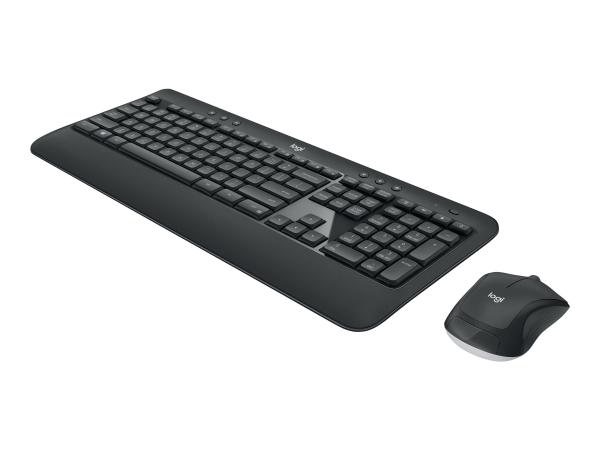 Logitech MK540 ADVANCED Wireless Keyboard and Mouse Combo, Black, US