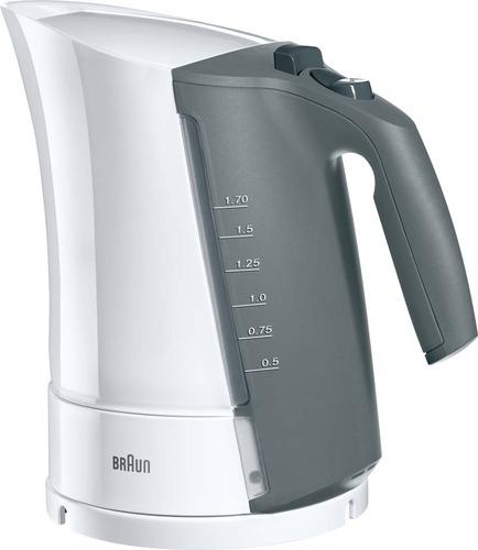BRAUN VEDENKEITIN AQUAEXPRESS WK300 valkoinen - 2200W - 1,7 litran säiliö - Neljätoiminen AutoOFF - Säilytystila johdolle