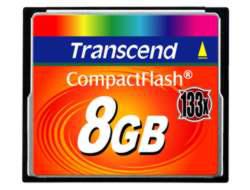 Transcend Compact Flash Card CF 8GB MLC