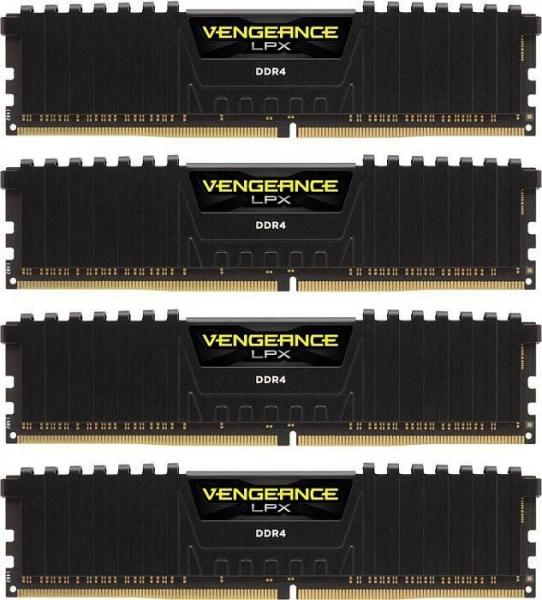 Corsair V LPX 16GB DDR4 Black 4x288, 3200MHz