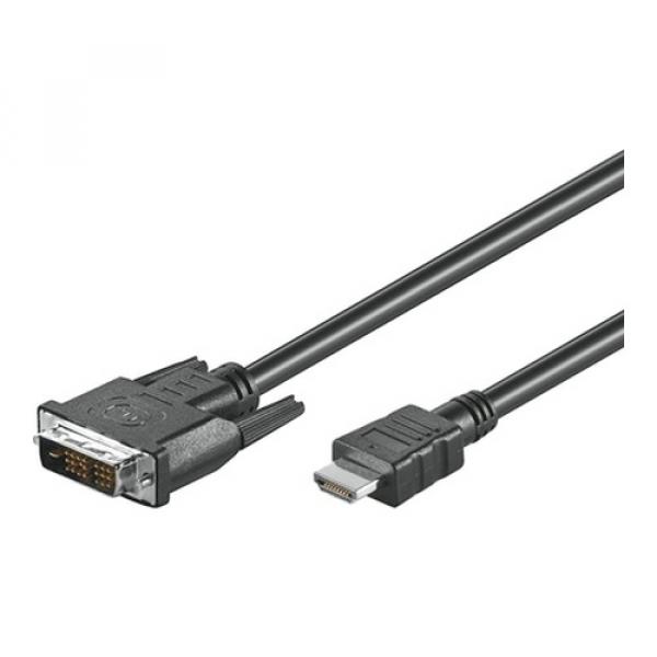 GB HDMI/DVI KAAPELI 2M, HDMI DVI-D