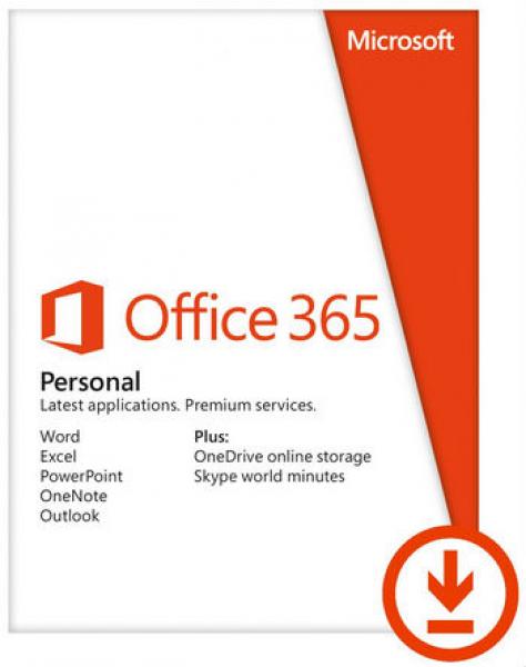 Microsoft Office 365 Personal ESD - Tilauslisenssi (1 vuosi) - 1 henkilö - Eurozone