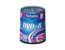 Verbatim DVD-R 16X 100-pack Branded