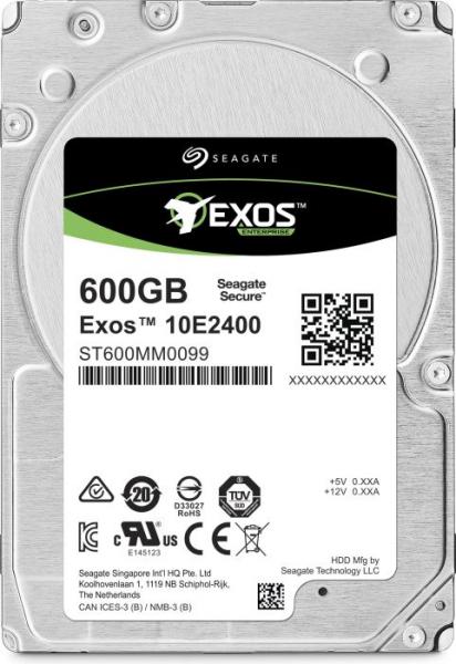  Seagate Exos 10E2400 Hybrid harddisk ST600MM0099 600GB 2.5 SAS 3 10000rpm