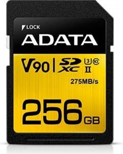 ADATA SDXC UHS-II U3 Class 10 256GB Premier One