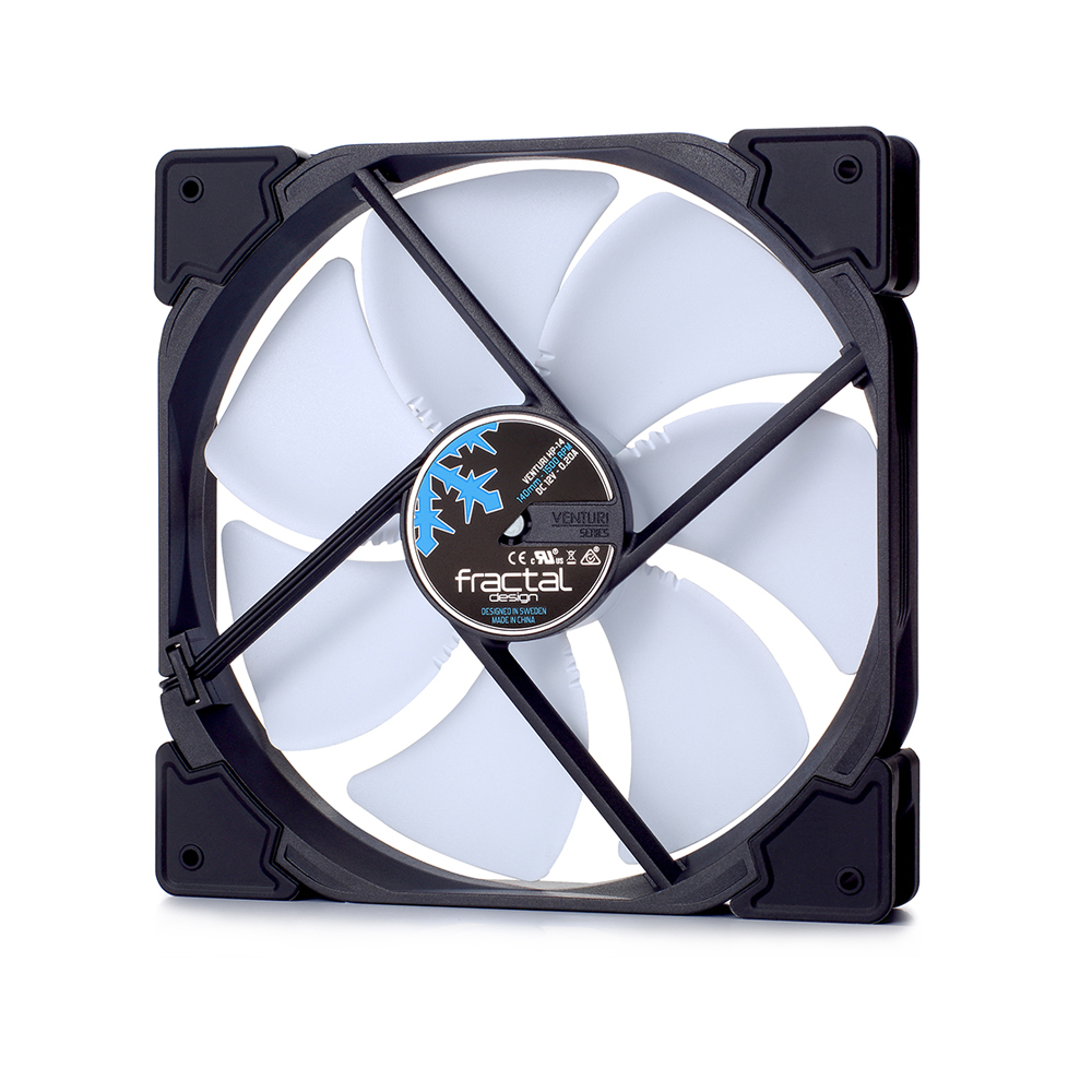 Fractal Design Venturi HF-14 PWM White lämpöohjattu