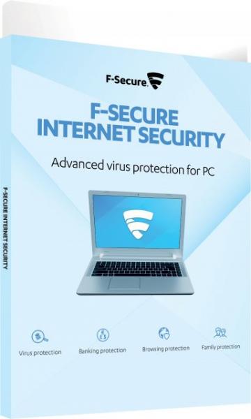 F-Secure Internet Security - 1 laite / 12 kk -tietoturvaohjelmisto