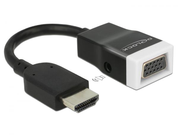 Delock Adapter HDMI-A male > VGA female with Audio