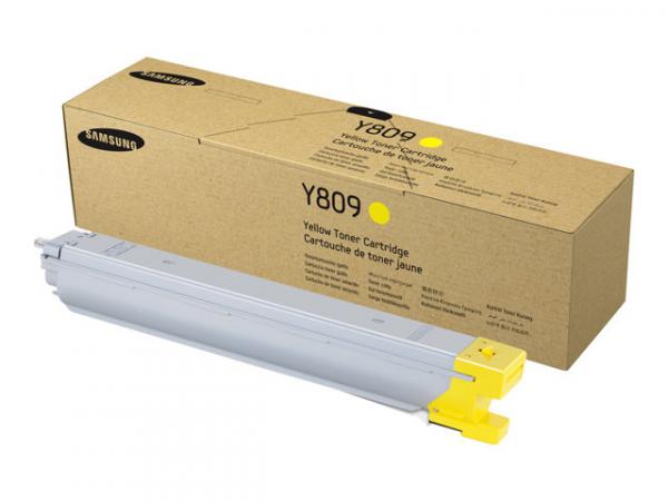 SAMSUNG CLT-Y809S Yellow Toner Cartridge