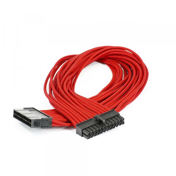 Phanteks 24 Pin M/B Extension cable 500mm Length - Red