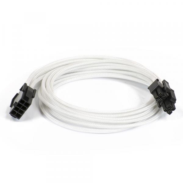 Phanteks 8 to 8 (4+4 )Pin M/B Extension cable 500mm Length - White