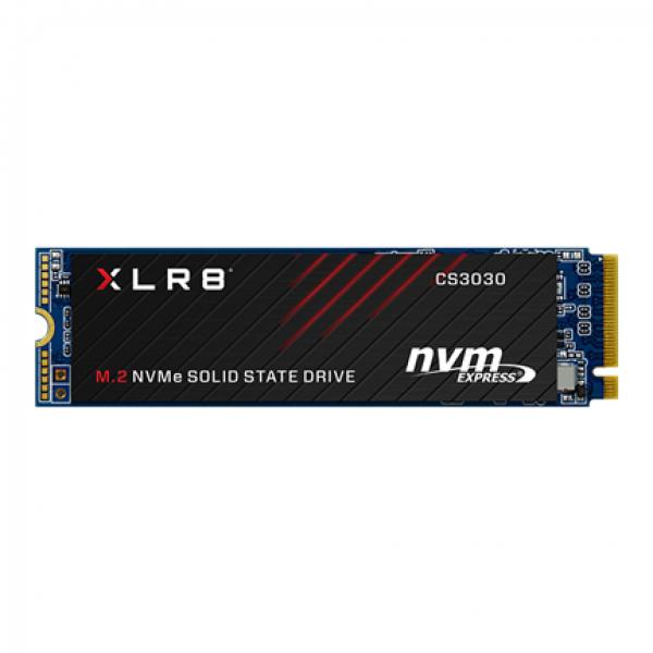 PNY XLR8 CS3030, 500GB, 3D TLC, PCIe Gen 3.0, M.2 NVMe SSD-levy