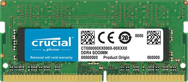 Crucial DDR4 8GB 2666MHZ, SODIMM, CL19