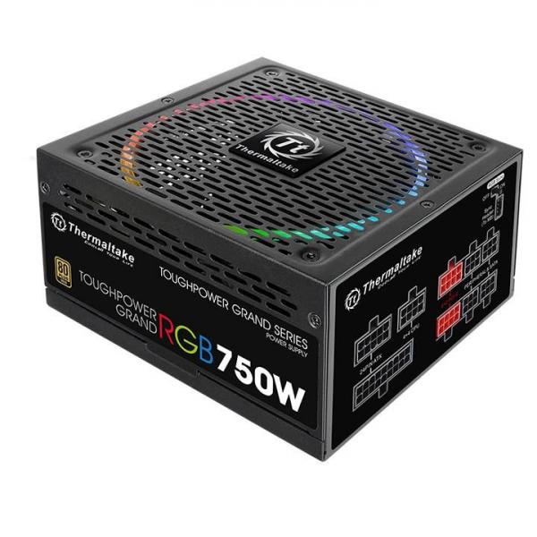 Thermaltake Toughpower Grand RGB - 750W - 80 PLUS Gold - Modulaarinen ATX-virtalähde