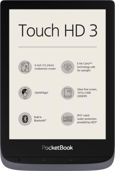Pocketbook Touch HD3 metallic grey