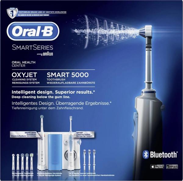 Braun Oral-B Center OxyJet suuvesi + Oral-B SMART 5000
