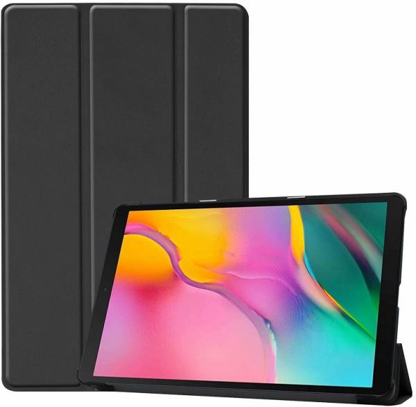 MicroSpareparts Mobile Samsung Galaxy Tab A 10.1 2019 SM-T510/T515 Tri-folded Case Leather case - black