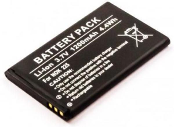 MicroSpareparts Mobile BL-4UL Mobile Battery for Nokia 3.7V 1200mAh 4.4Wh