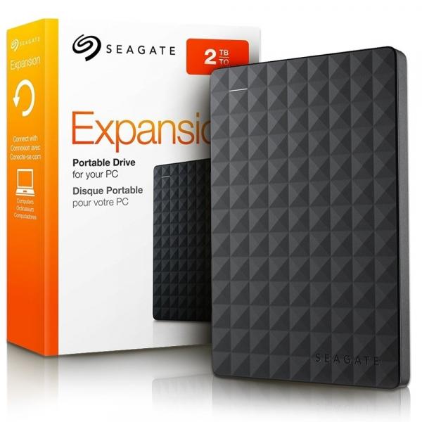 SEAGATE Expansion - 2TB - 2.5" - USB 3.0 - Ulkoinen kiintolevyasema