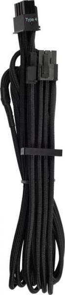 Corsair Premium Individually Sleeved PCIe cable- Type 4 -Generation 4-- BLACK