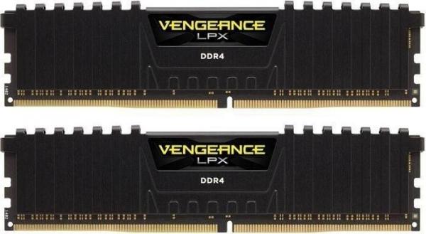 Corsair Vengeance LPX black DIMM Kit 32GB, DDR4-3200, CL16-20-20-38 (CMK32GX4M2E3200C16)