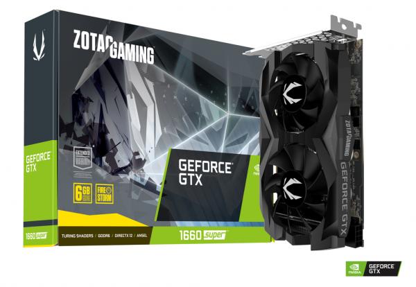 ZOTAC GAMING GeForce GTX 1660 Super Twin Fan, 6144 MB GDDR6